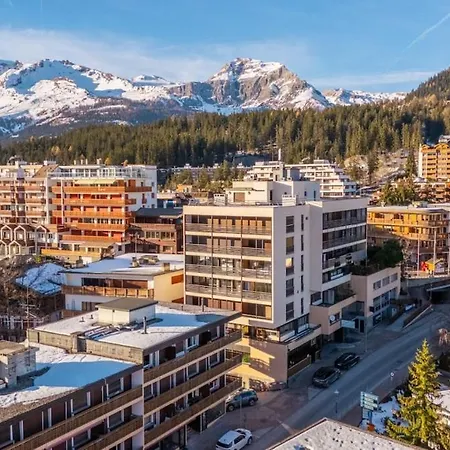 Centre Crans-montana, Balcon Plein Sud, Vue Alpes, Parking Privé Crans-Montana
