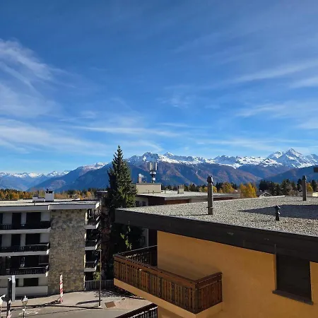 Centre Crans-montana, Balcon Plein Sud, Vue Alpes, Parking Prive