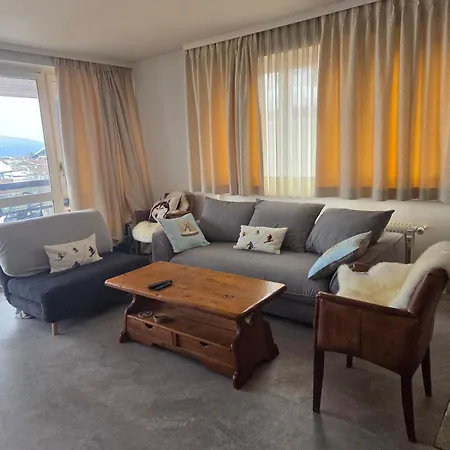 شقة Centre Crans-montana, Balcon Plein Sud, Vue Alpes, Parking Prive