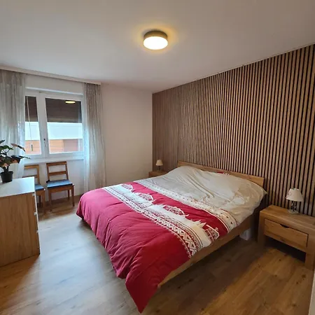Centre Crans-montana, Balcon Plein Sud, Vue Alpes, Parking Prive شقة كرانز مونتانا