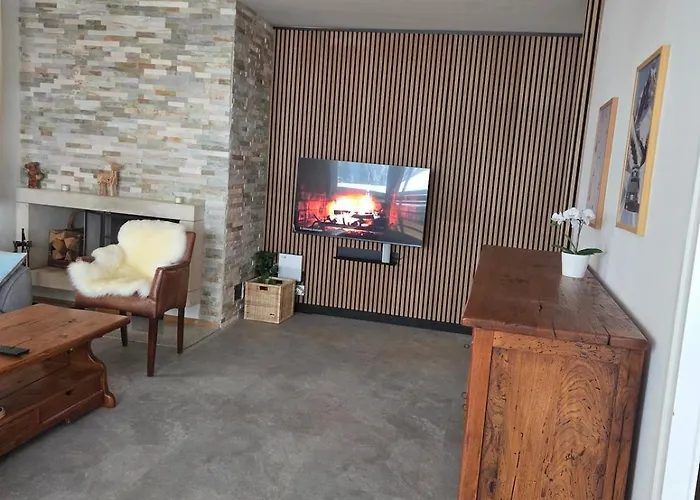 Appartamento Centre Crans-montana, Balcon Plein Sud, Vue Alpes, Parking Privé Crans-Montana