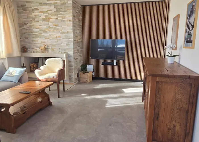 Centre Crans-montana, Balcon Plein Sud, Vue Alpes, Parking Prive Crans-Montana